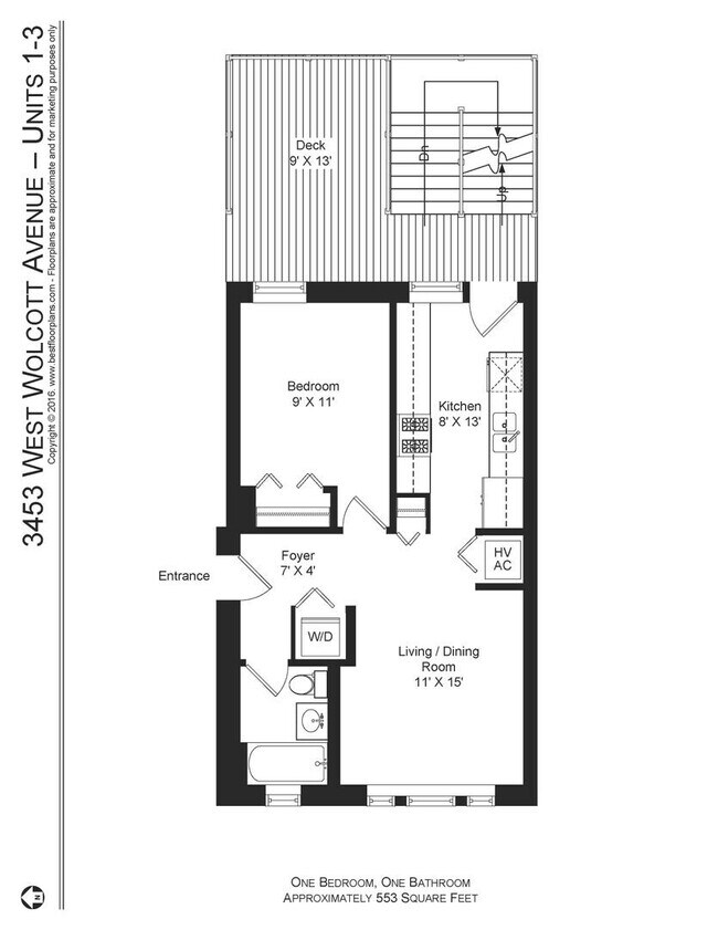 Foto del edificio - 3453 N Wolcott Ave