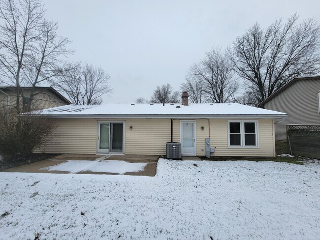Back of house in Winter - 456 W Briarcliff Rd