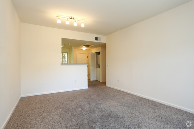 671SQ 1BD/1BA LIVING ROOM - Cornerstone Apartments