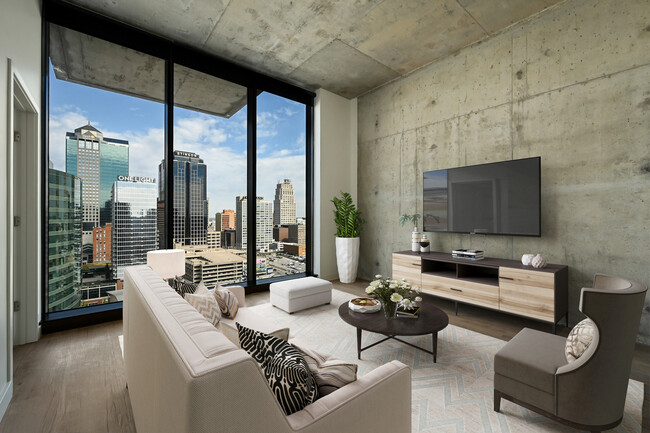 The living room of The Hey Hay at Three Light Luxury Apartments - Three Light Luxury Apartments