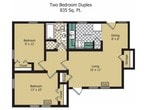 Two Bedroom Duplex