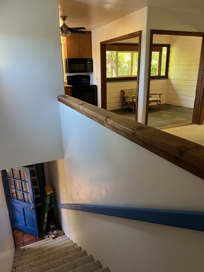 Stairs to Apt - 47-227 Kamakoi Rd