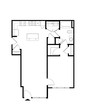 1 BR Designer Courtyard