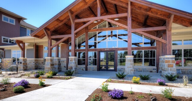 Front Clubhouse Entrance - Timber Valley Apartments