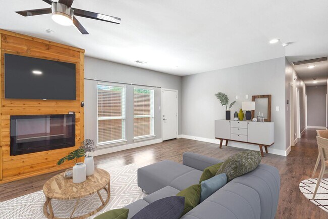 Foto del edificio - Modern Eagle Ford home with large fenced yard