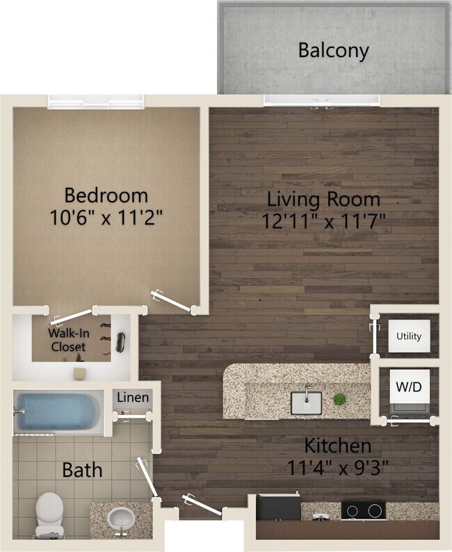 Ayrsley Lofts — floor plan photo - Ayrsley Lofts