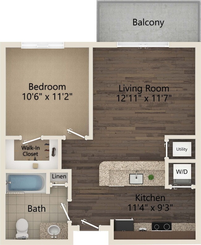 Ayrsley Lofts — floor plan photo - Ayrsley Lofts