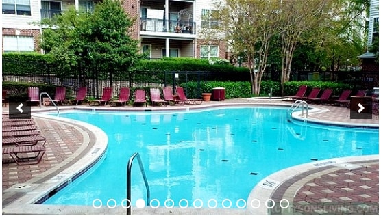 Pool View of Balcony - 1600 Spring Gate Dr