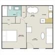 Classic small 1 bedroom