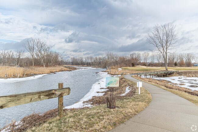 Enjoy the fresh air at the Harbor Shores Nature Trail in Benton Harbor.