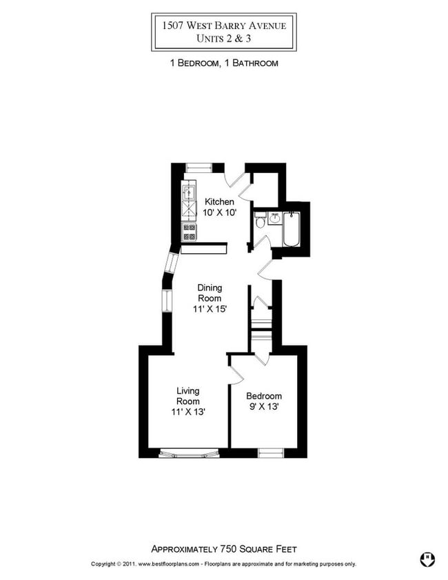 Building Photo - 1511 W Barry Ave