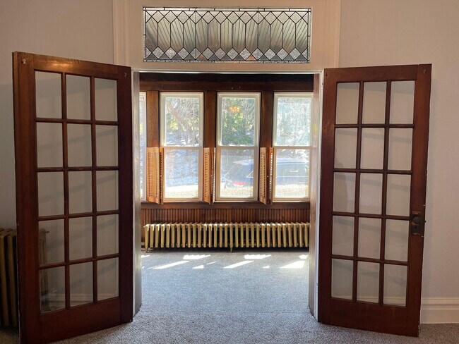 Sunroom from living room - 1025 Forest Ave