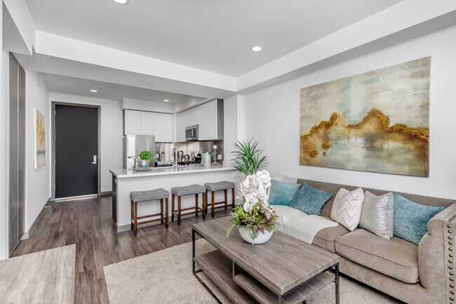 View of Luxury Apartments for Rent in Los Angeles, California