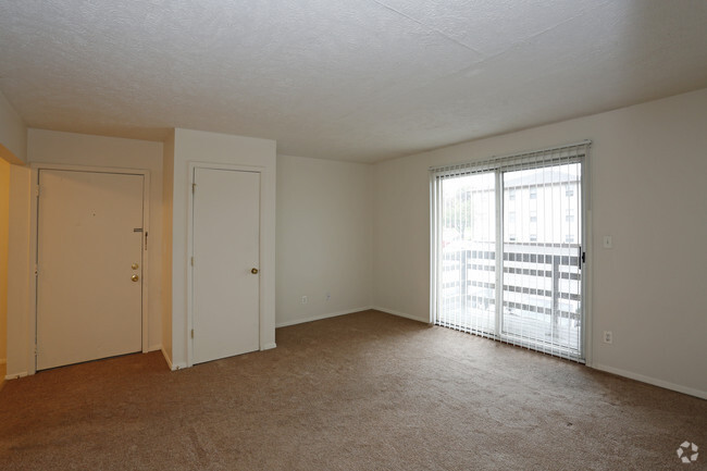 2BR, 1BA -850SF - Upper Level - Living Room - Lakewood Terrace