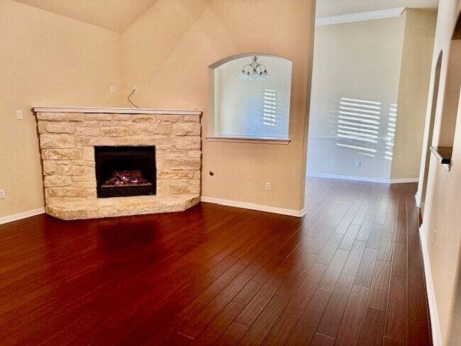 Foto del edificio - Beautiful one story stone home in Estates at Settlers Park