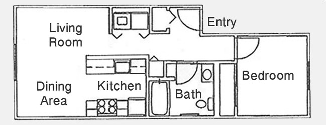 Floorplan - Mountainside Apartment Homes