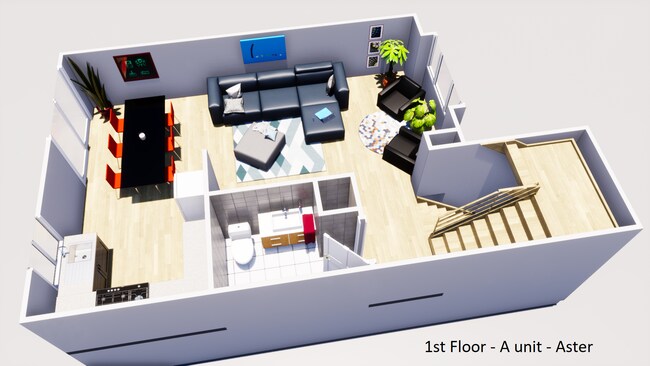 Foto del edificio - 2Br/1.5 Ba -Townhome - Aster Model