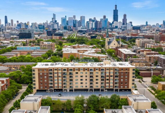Ariel view - 100 N Hermitage Ave