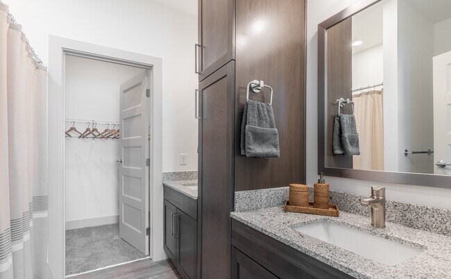 Tidewater Apartments | Primary Bathroom - Tidewater Communities