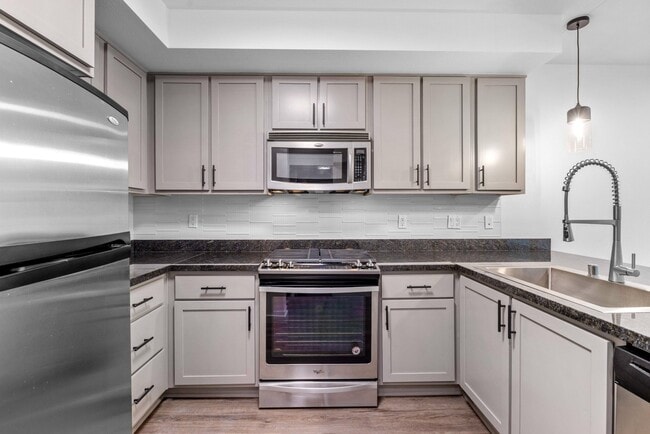 Modern Kitchen at 128 on State Apartments in Kirkland, WA 98033 - 128 on State