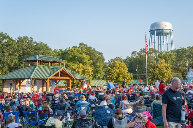 Groovin on the Green is held in downtown Loganville every summer.