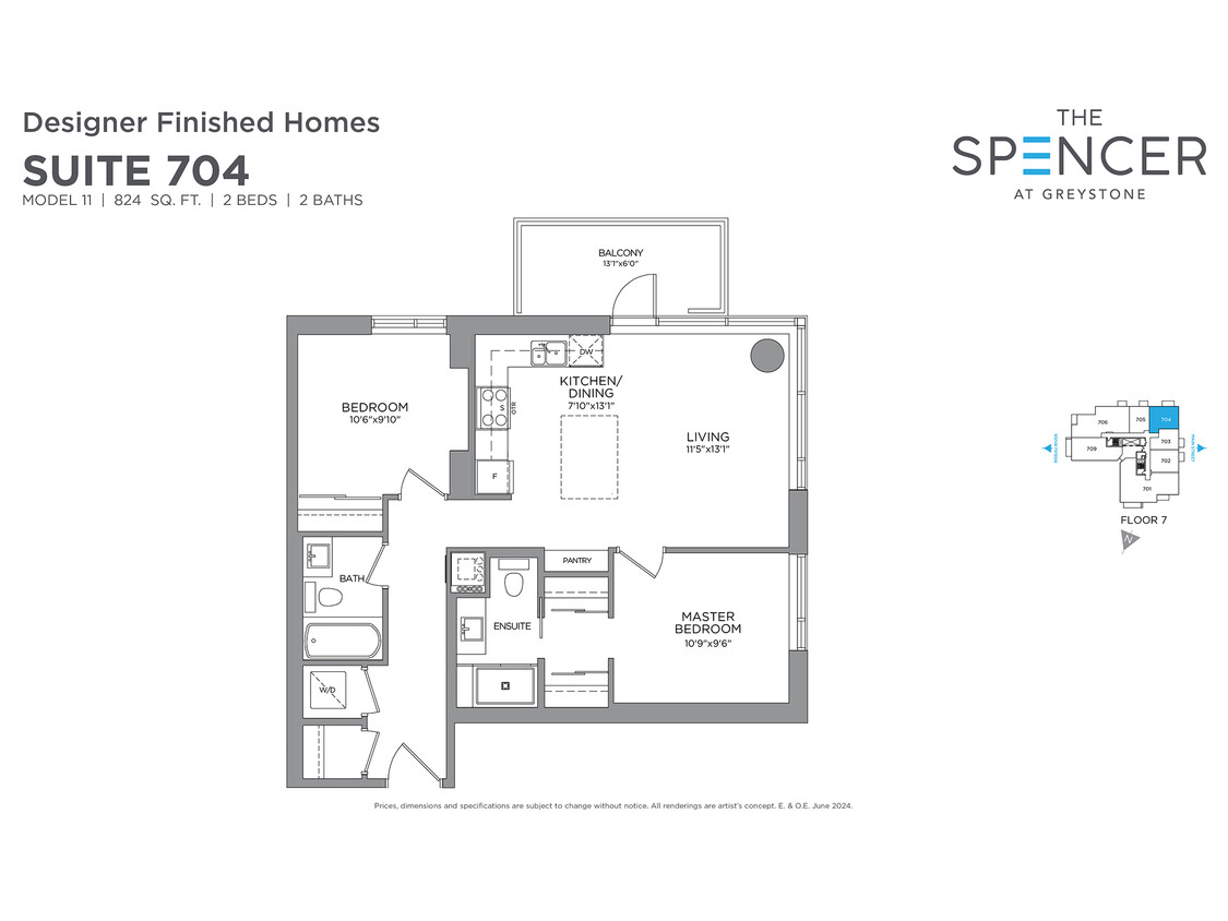 Primary Photo - Suite 704 - The Spencer At Greystone