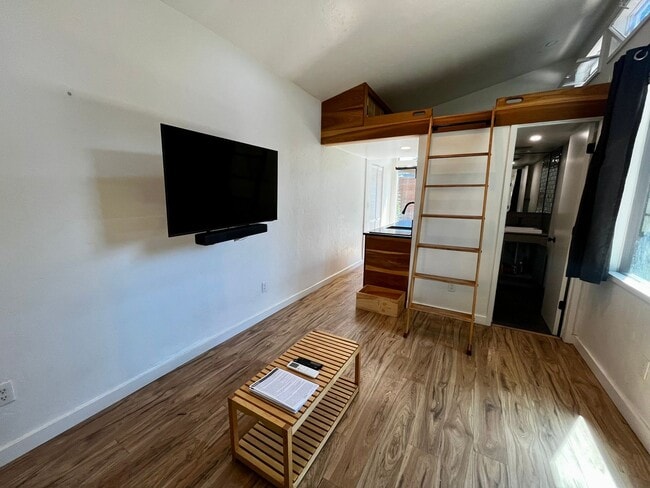 Building Photo - Modern Private Studio with Loft, Patio & Off-Street Parking