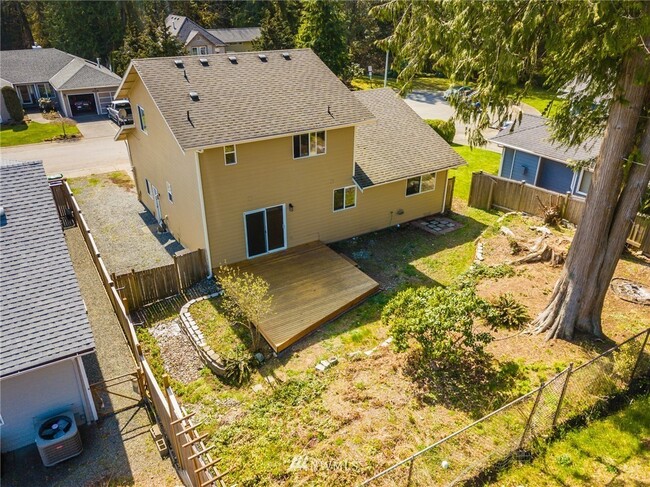 Backyard - some updates have been made since this photo - 10205 7th Pl SE