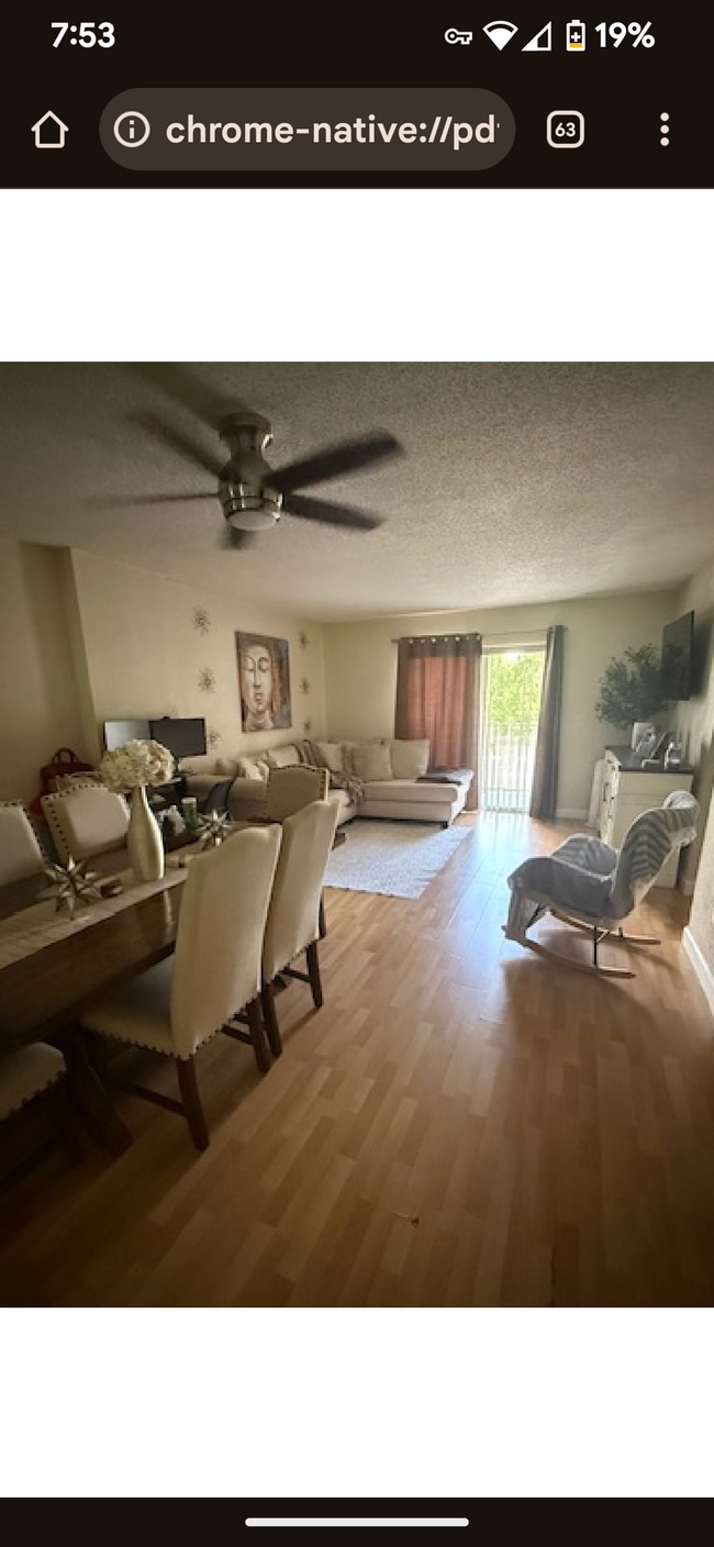 Living room dining room - 8200 SW 210th St
