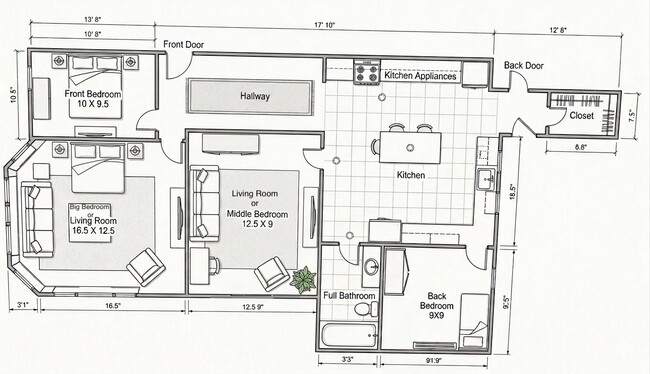 Photo - 254 Windsor St Apartment