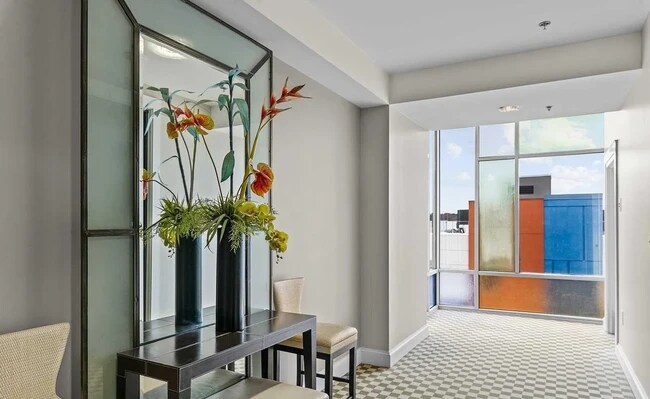 Hallway off of elevator - 618 N Boylan Ave