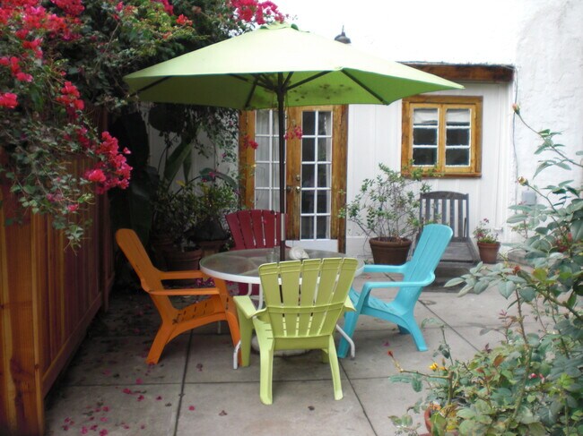 front patio entrance - 1713 N Curson Ave