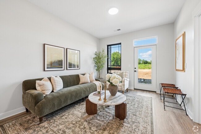 The Marie 1BR, 1BA - 665SF - Living Room - The Michelle
