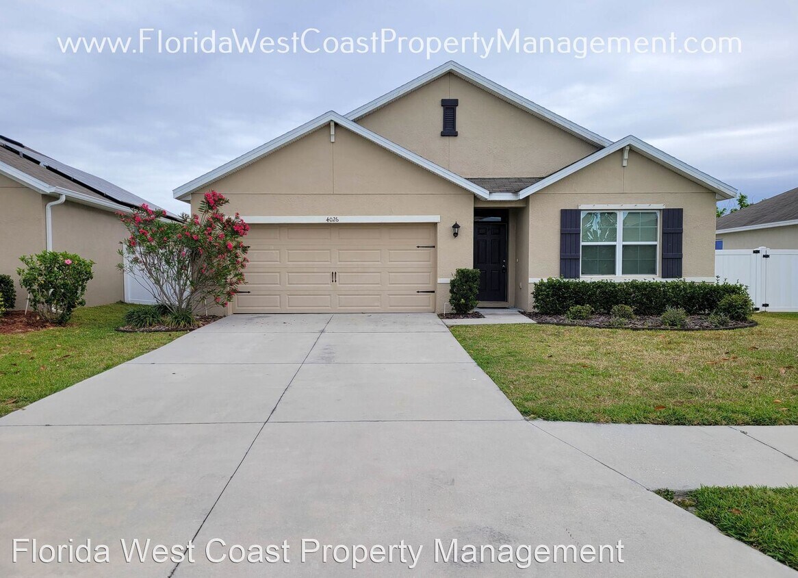 4 br, 2 bath House 4026 Willow Walk Dr. House for Rent in Palmetto