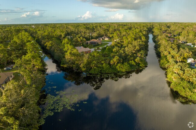North Port is filled with miles of freshwater canals.