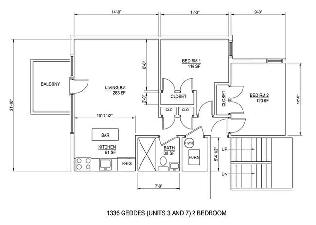 Building Photo - 1336 Geddes Ave