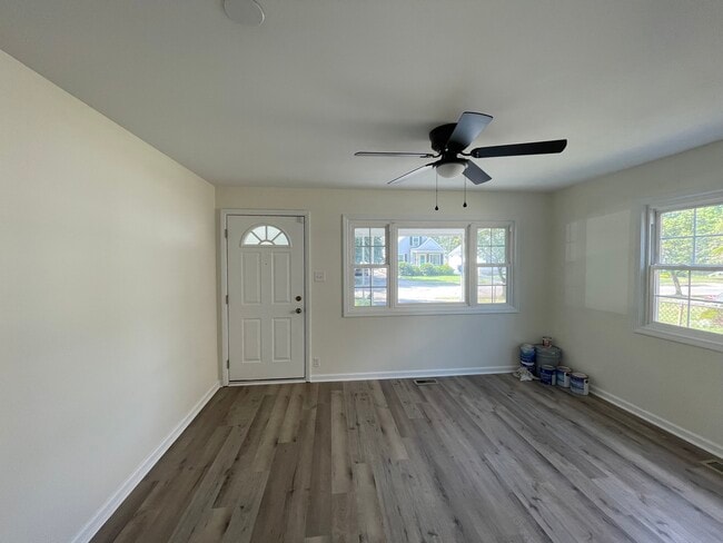 Sunlit living room - 334 Chase Rd