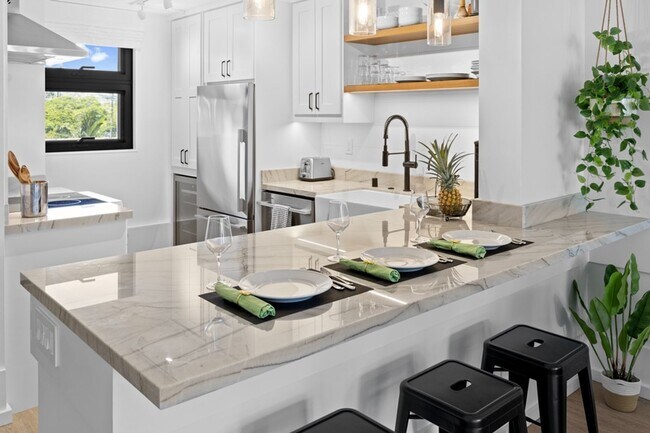 Building Photo - Hale Pono Waikiki by Gather: High-End 2BR, 1 Block to Waikiki, w/ Parking