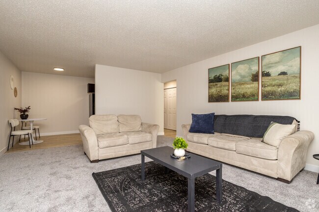 Modern A - Sala de estar - Parkview Apartments