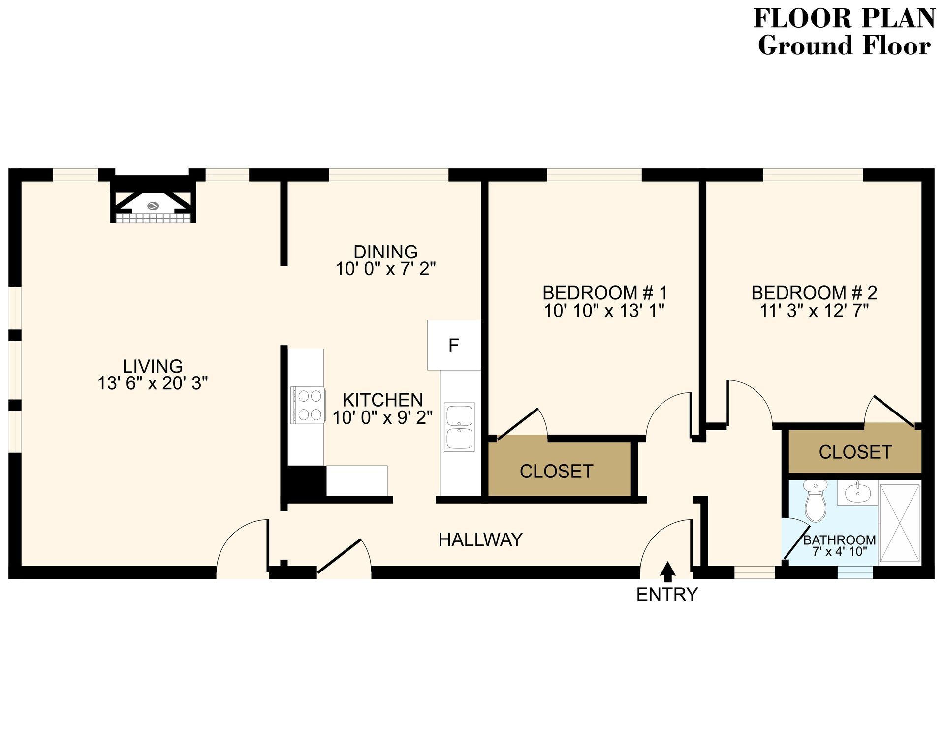 Robinview Apartments – Robinview: 2 Bed 1 Bath | 815 sqft | SEMI impr...
