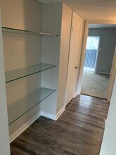Hallway shelving - Memorial Fountain