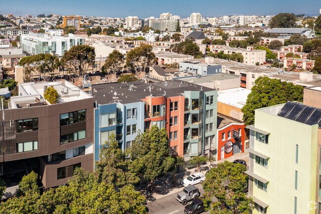 Aerial Photo - 515-525 Gough St