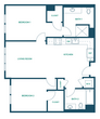 2Bed/2Bath C - Premium