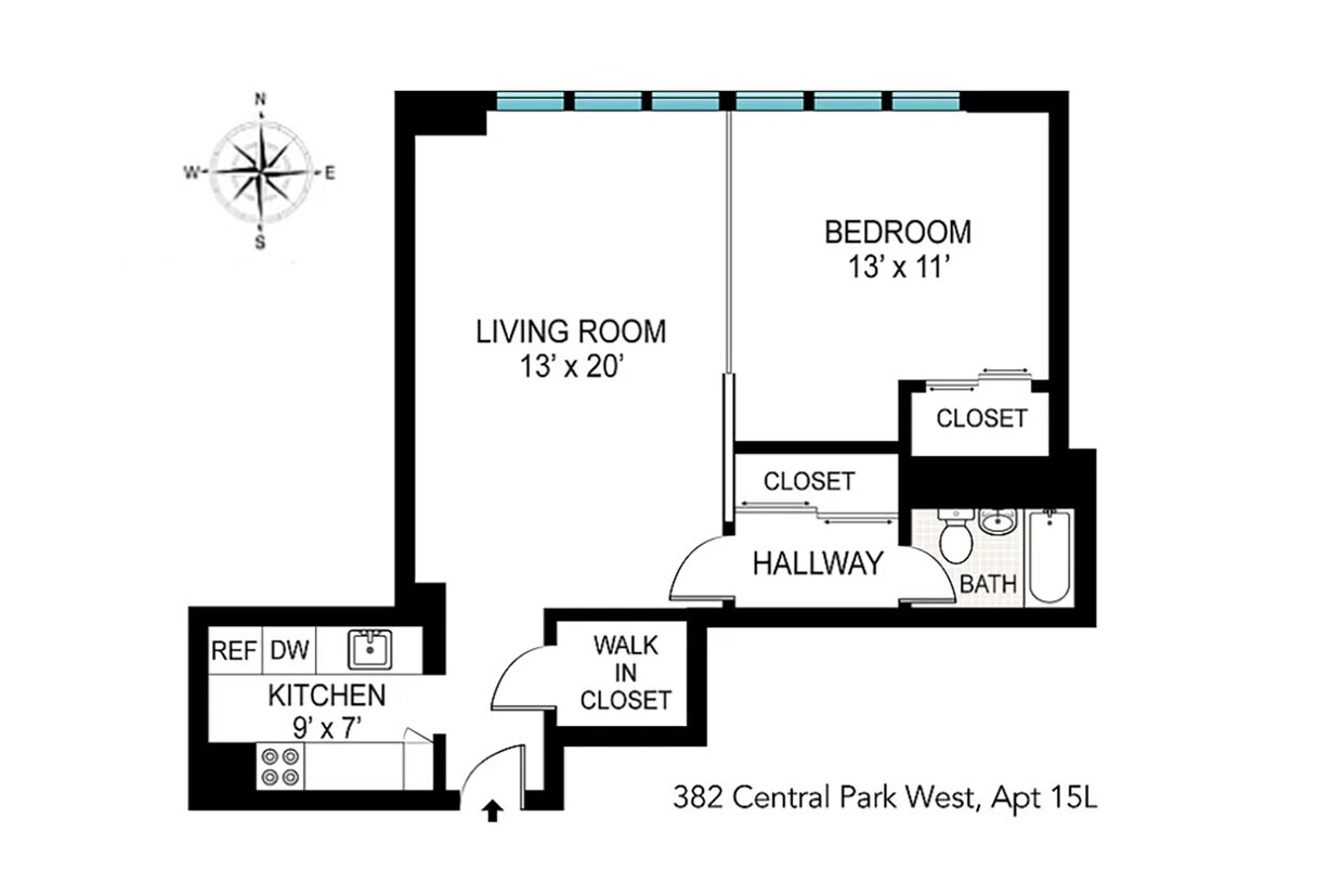 382 Central Park West Unit 15L, New York, NY 10025 Apartment for Rent