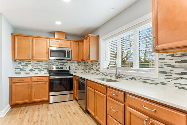 Granite counters, tile backsplash and stainless appliances - 234 S Walnut St