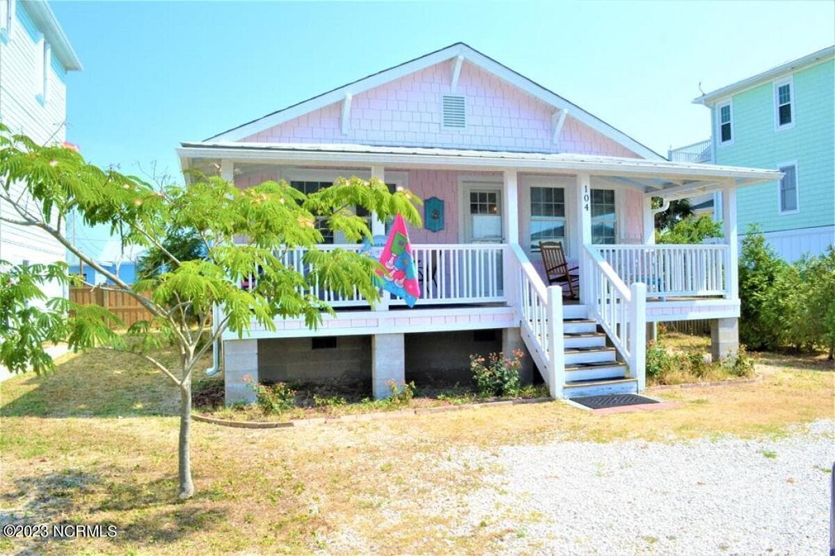 104 Dow Ave, Carolina Beach, NC 28428 House Rental in Carolina Beach