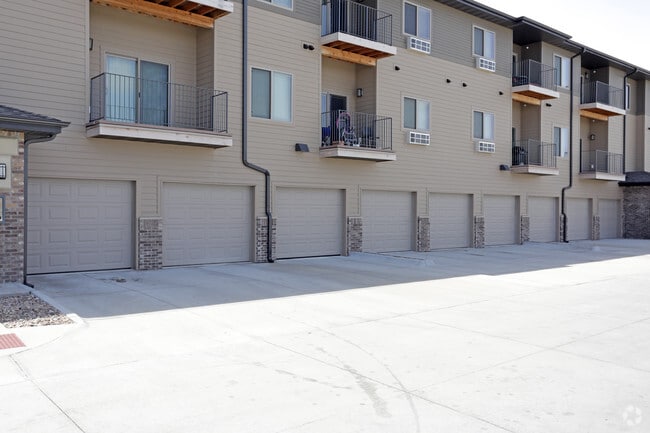 Attached Garages - The Sterling Apartments at Grand Island