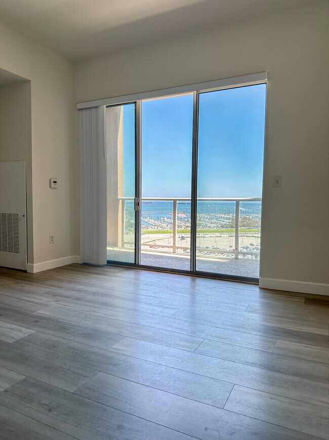 Beautiful ocean views from main living room balcony - 488 E Ocean Blvd