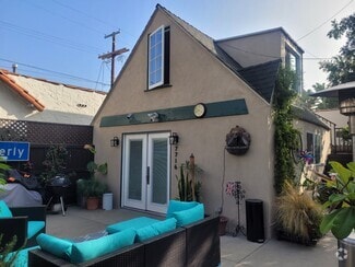 Front View of the Guest House - 750 N Genesee Ave