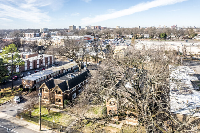 Aerial Photo - Ashley Manor Apartments